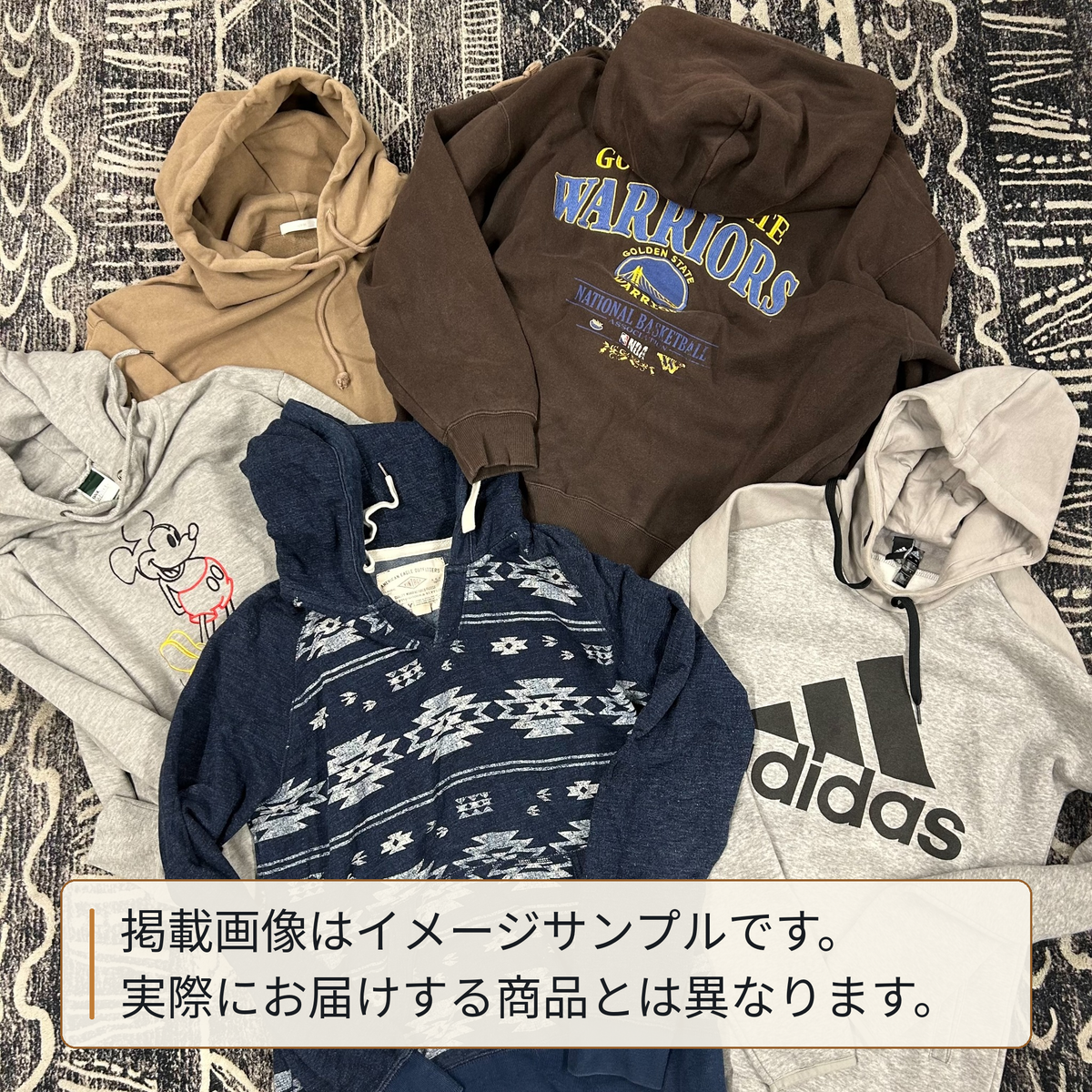 メンズ スウェット・パーカー30着アソートセット|秋冬トップス 古着卸・転売向け【OLD FLIP】