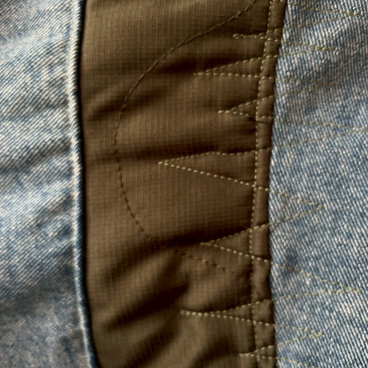 再構築denim jacket