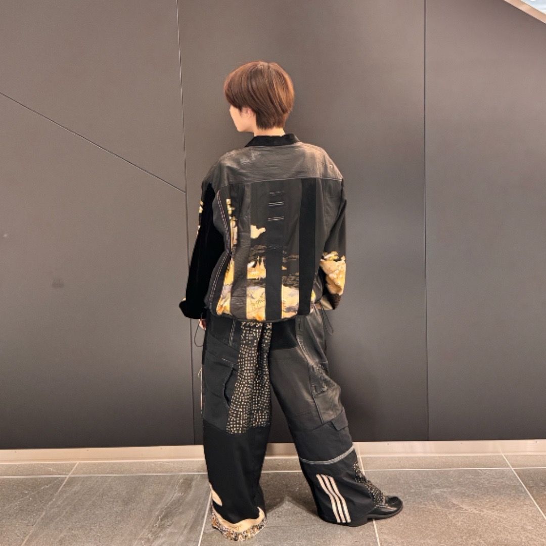 kimono rebuild pants 有明ガーデンrecollect店 着物 パンツ イージーパンツ 再構築 リメイク remake 黒留袖 kp0001