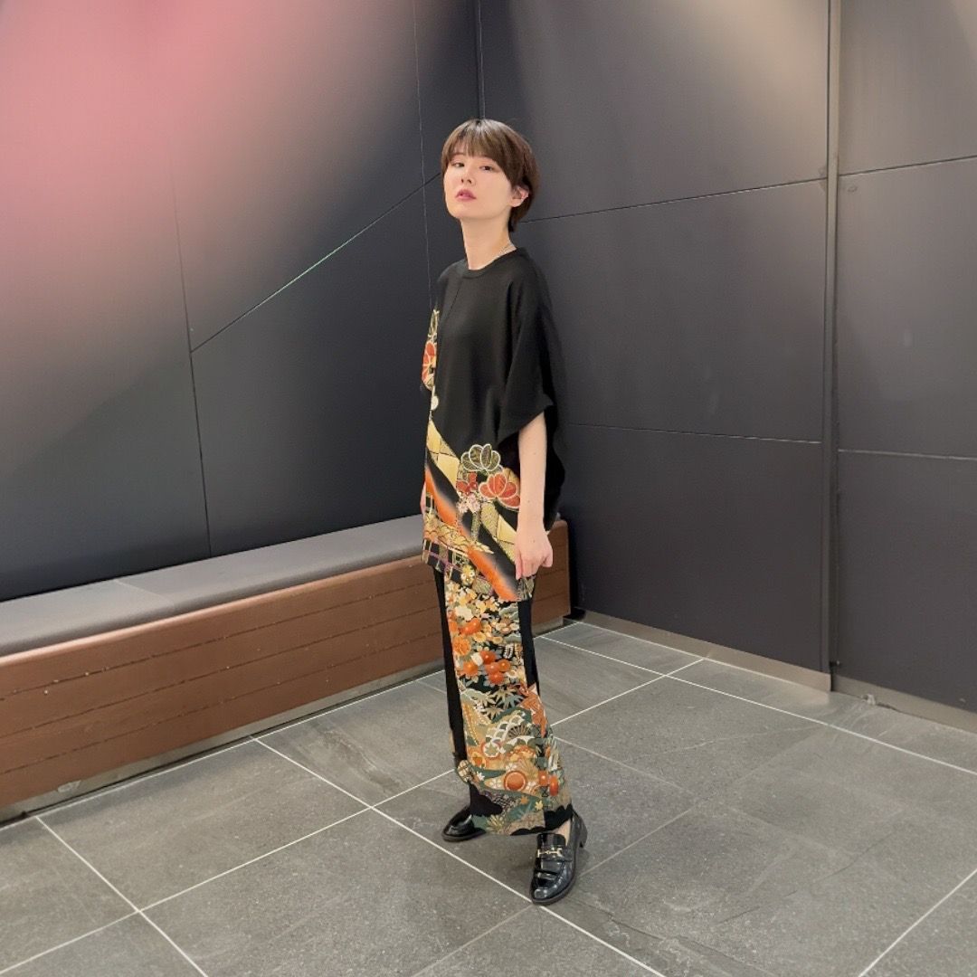 kimono easy pants 有明ガーデンrecollect店 着物 パンツ イージーパンツ リメイク remake kp0001