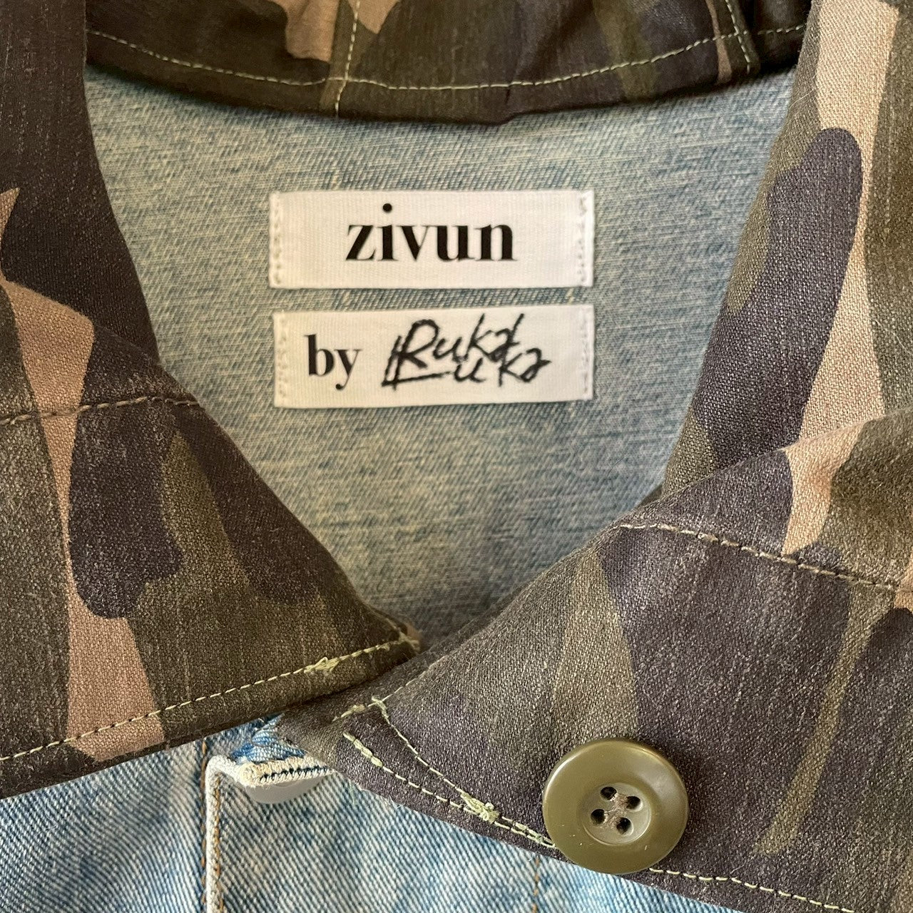 再構築denim jacket