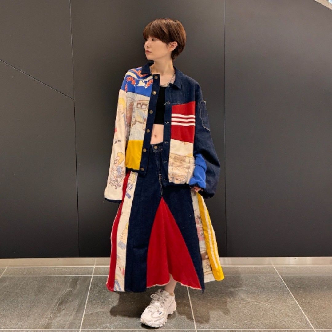 Crazy Retro Skirt Ariake Garden Recollect Store Skirt Setup Remake Reconstruction CRS0004
