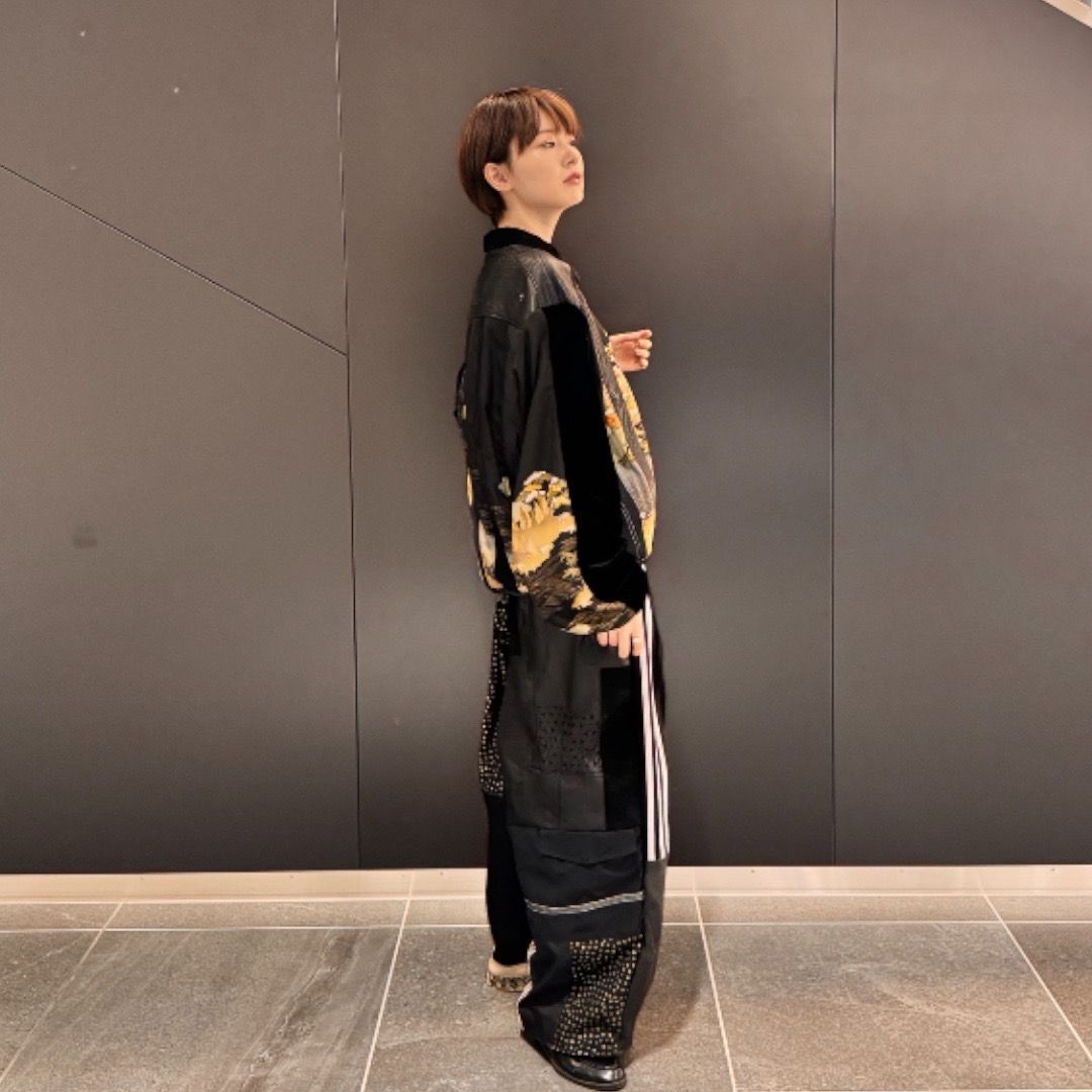 kimono rebuild pants 有明ガーデンrecollect店 着物 パンツ イージーパンツ 再構築 リメイク remake 黒留袖 kp0001