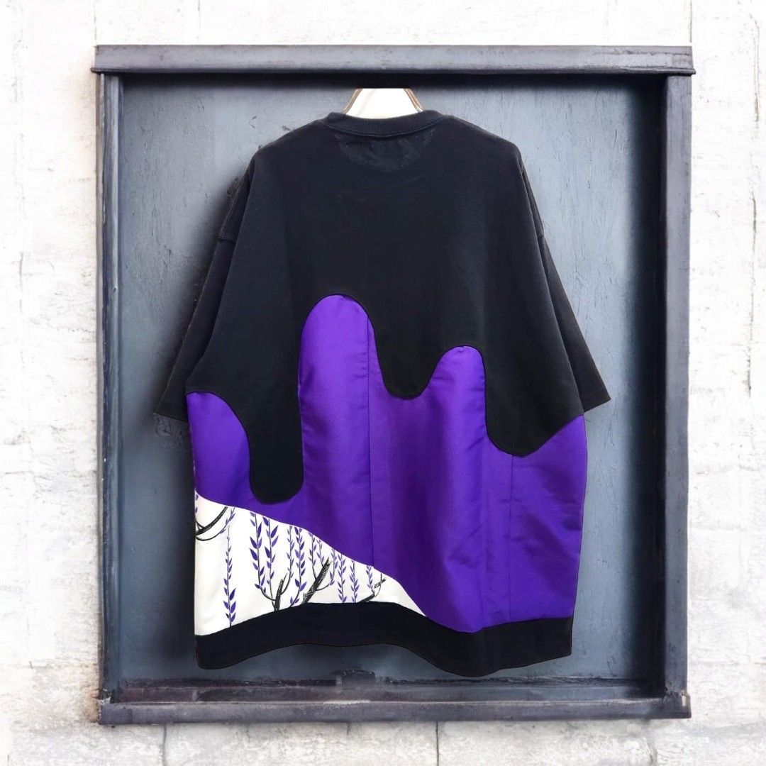 namiuchi kimono T-shirt Ariake Garden Recollect store Kimono T-shirt Remake Reconstruction Oversized knt0002