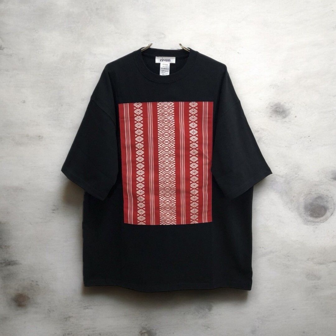 NOBE-3 T-shirt Ariake Garden Recollect store Kimono Obi T-shirt remake oversized NB0003