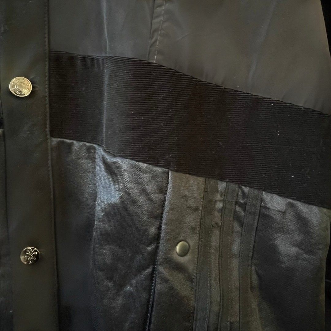 ジャケット メンズ レディース ユニセックス リメイク 再構築 rebuild jacket by Ao Miyasaka コラボ 黒 ブラック ペイント コーチジャケット recollect有明ガーデン店