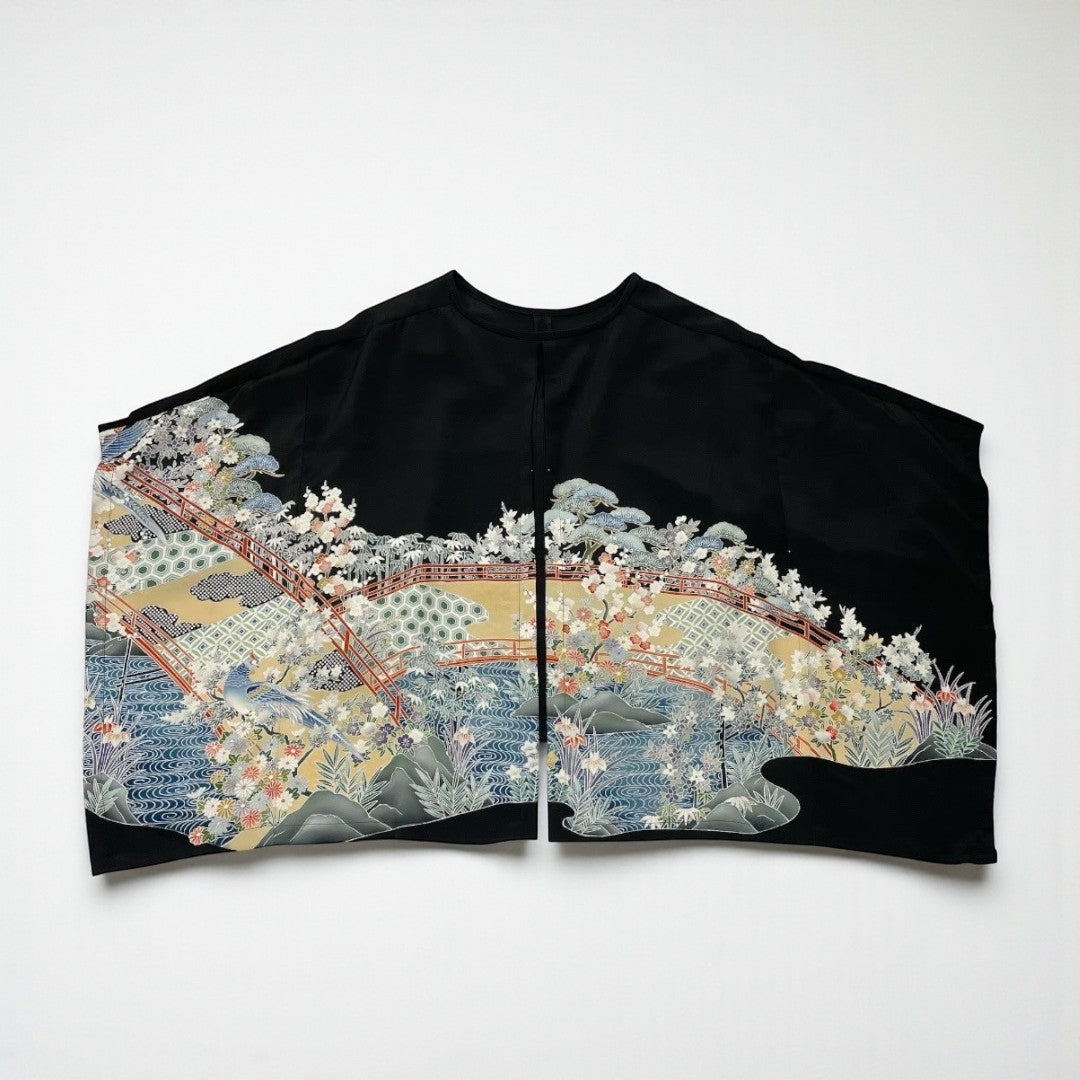 kimono tomesode sweatshirt