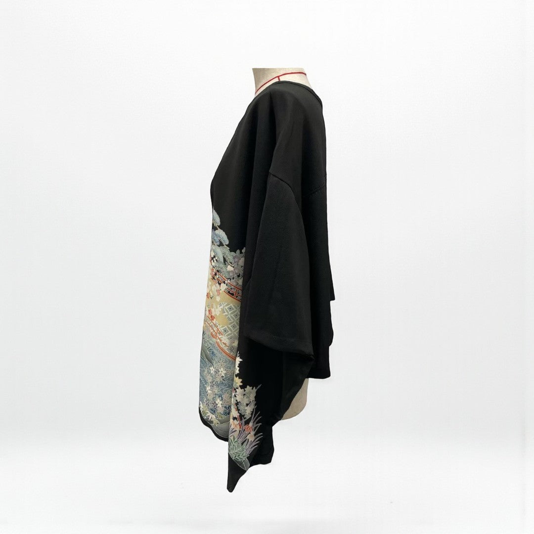 kimono tomesode sweatshirt