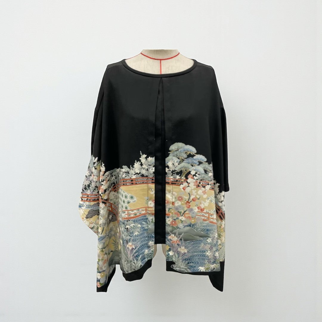 kimono tomesode sweatshirt