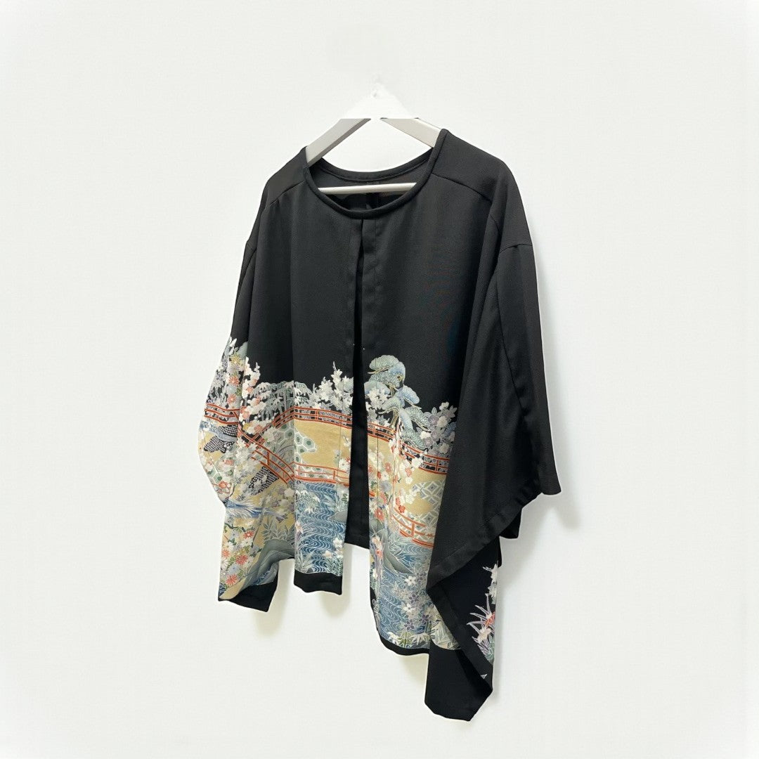 kimono tomesode sweatshirt