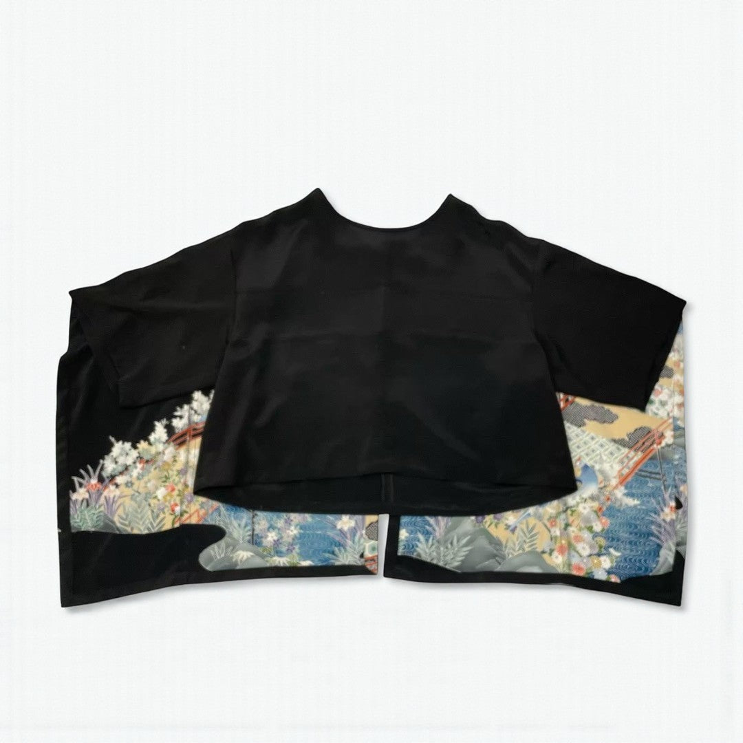 kimono tomesode sweatshirt