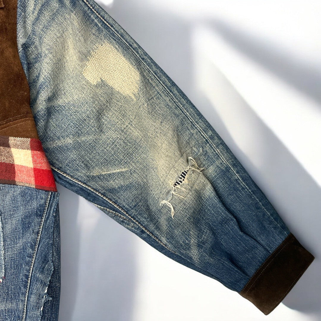 rebuild denim leather jacket recollect有明ガーデン店 HK0018