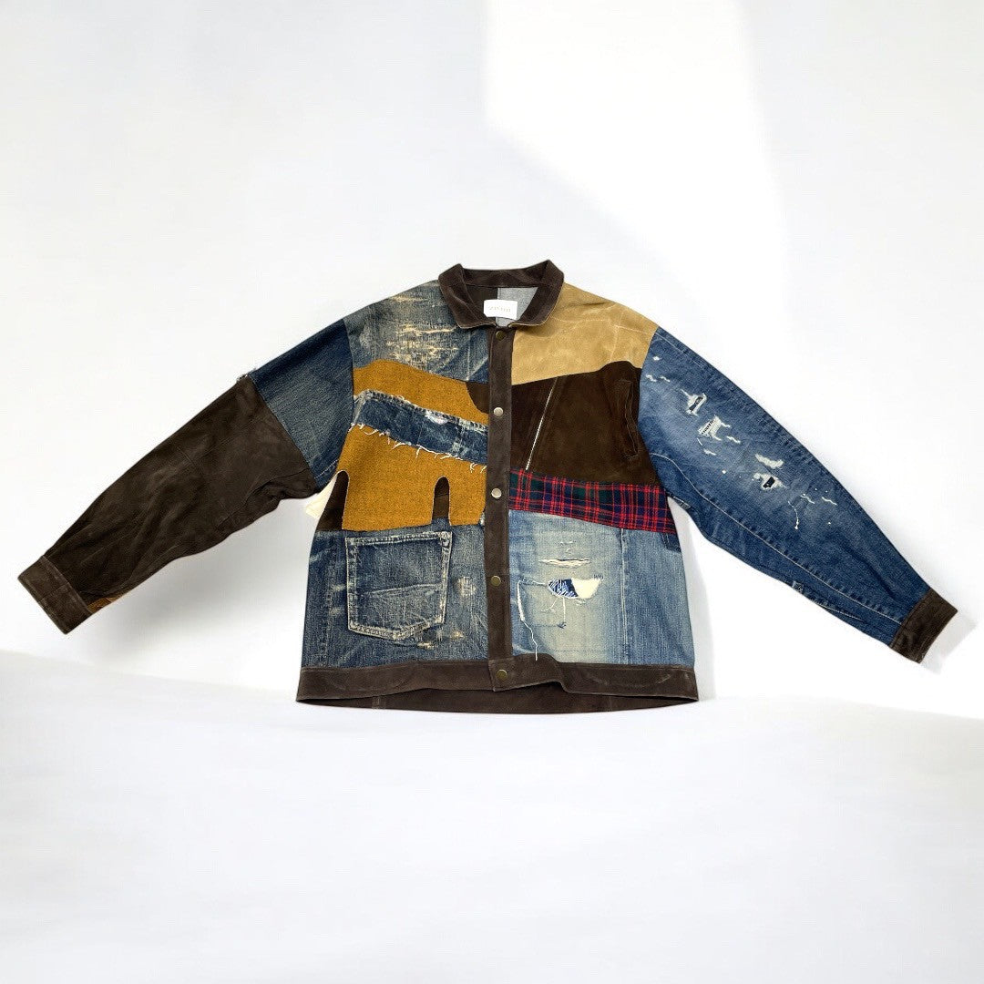 rebuild denim leather jacket recollect有明ガーデン店 HK0019