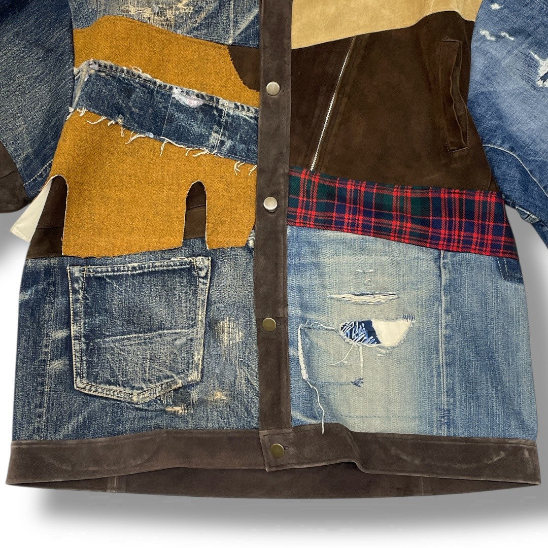 rebuild denim leather jacket recollect有明ガーデン店 HK0019