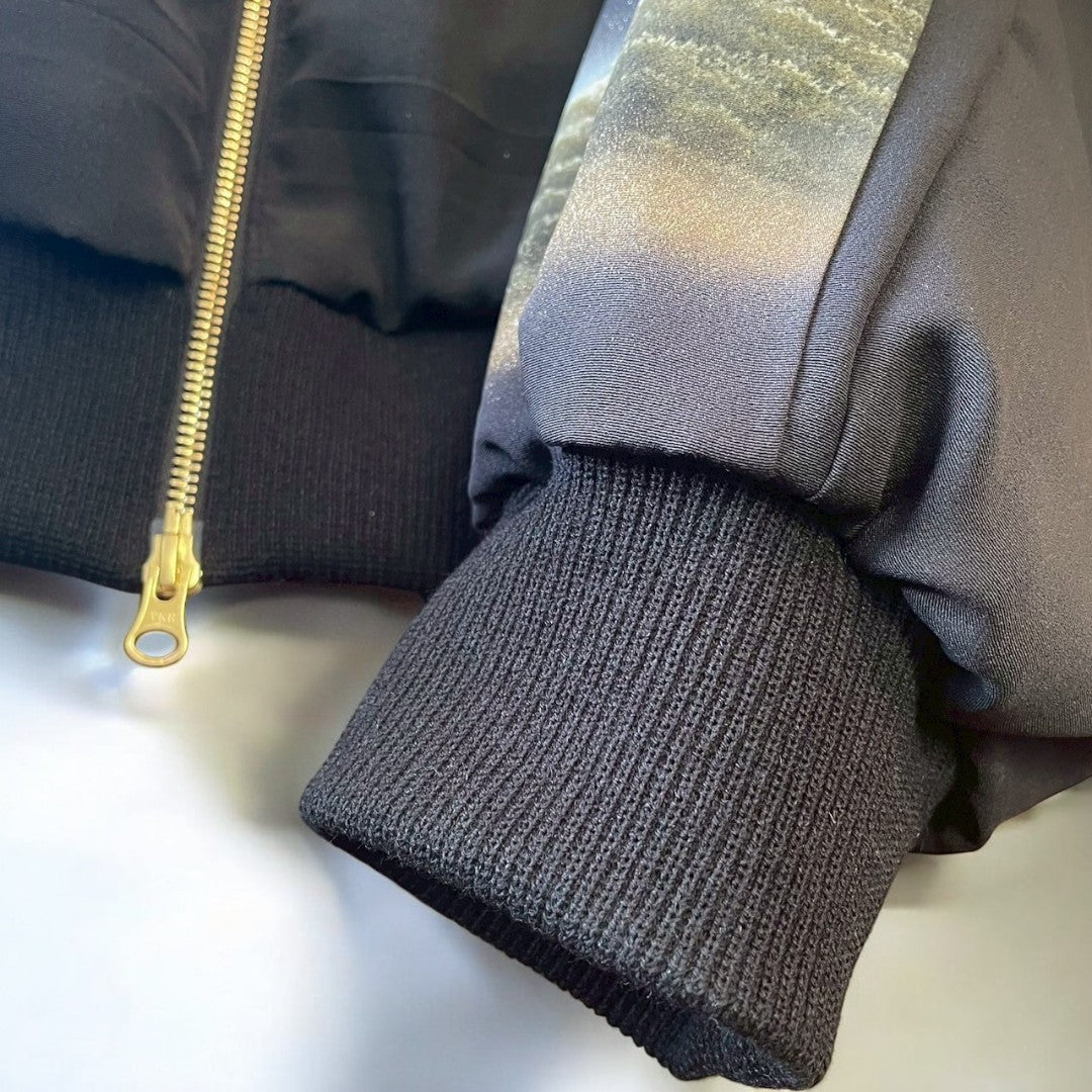 kimono landscape hoodie