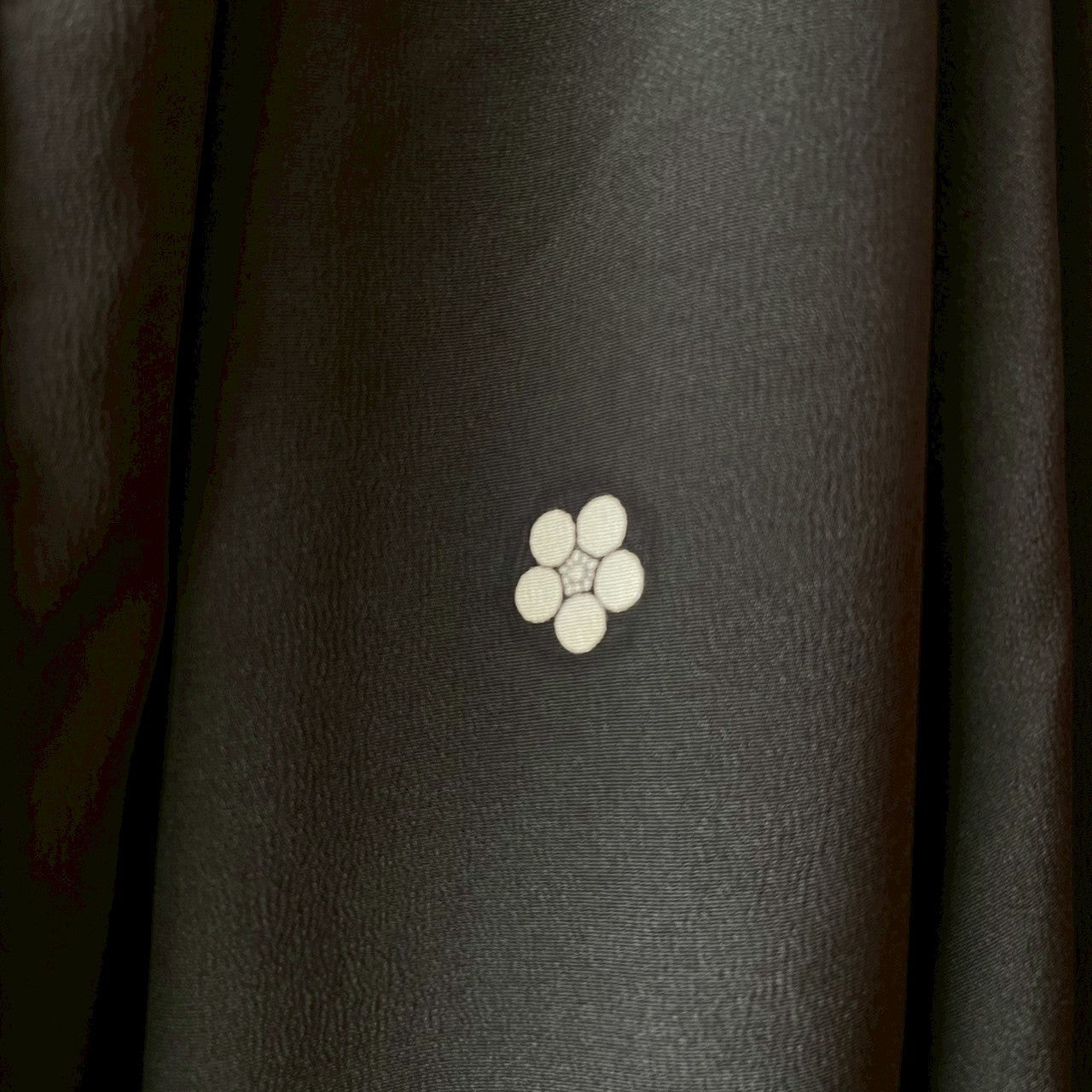 black kimono balloon skirt