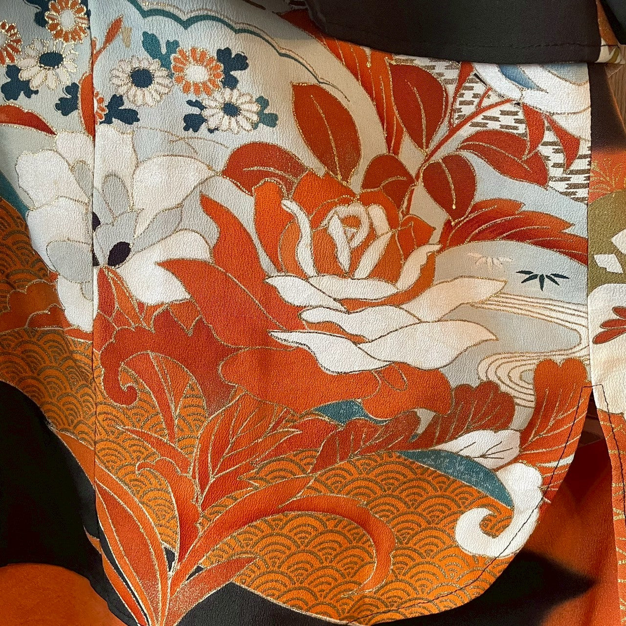 kimono modern layered shirt