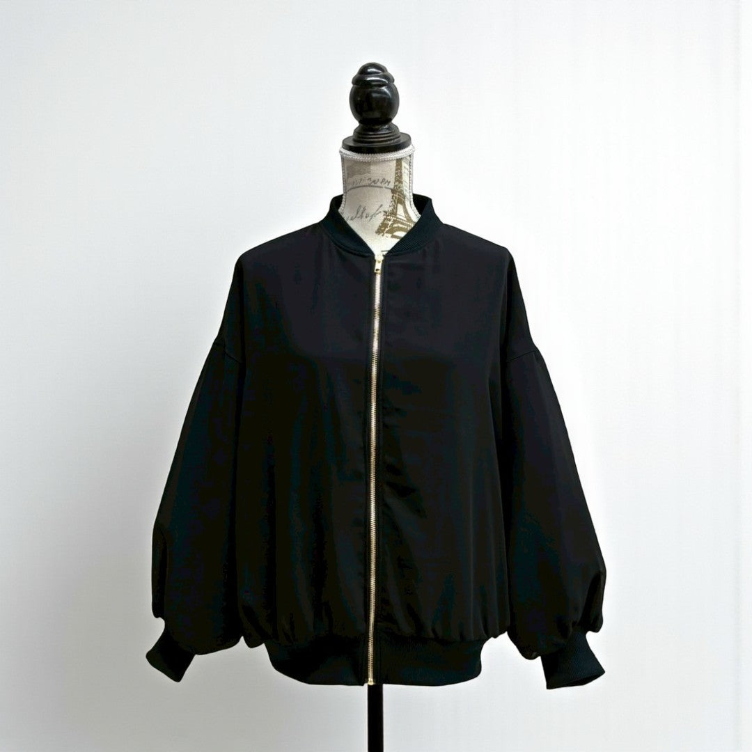 kimono sheer phoenix MA-1 bomber jacket