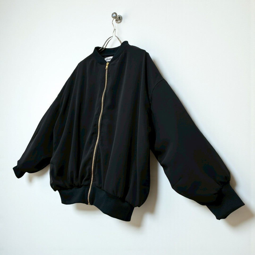 kimono sheer phoenix MA-1 bomber jacket