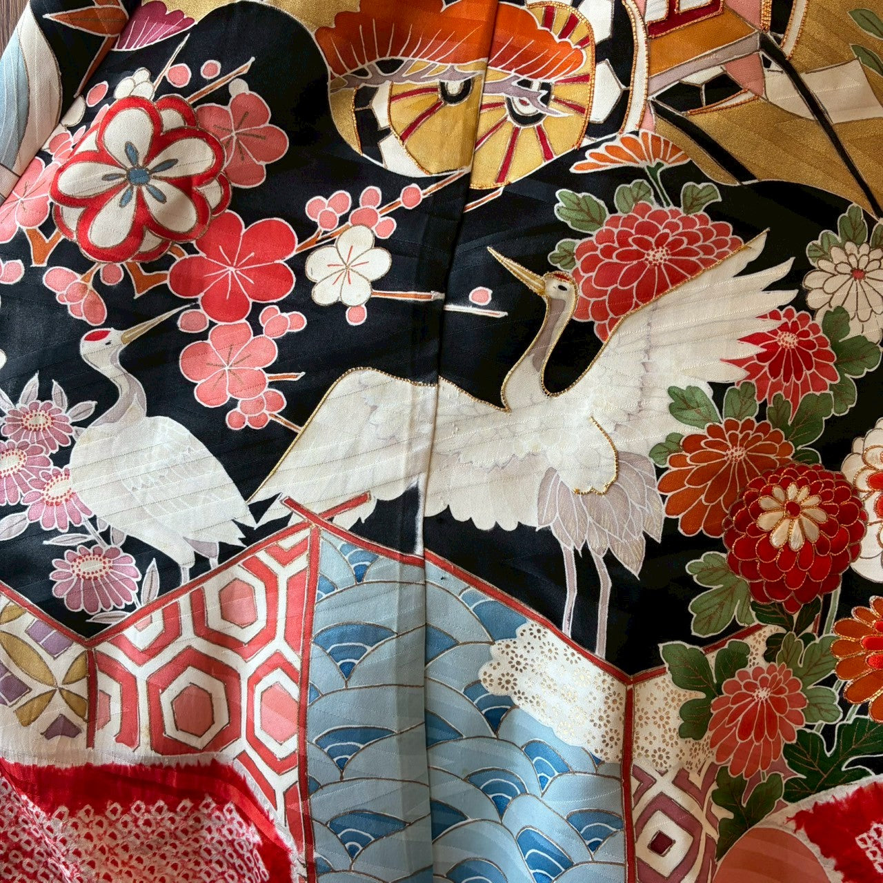 Furisode Reconstructed MA-1 Jacket One-of-a-kind Unisex zivun