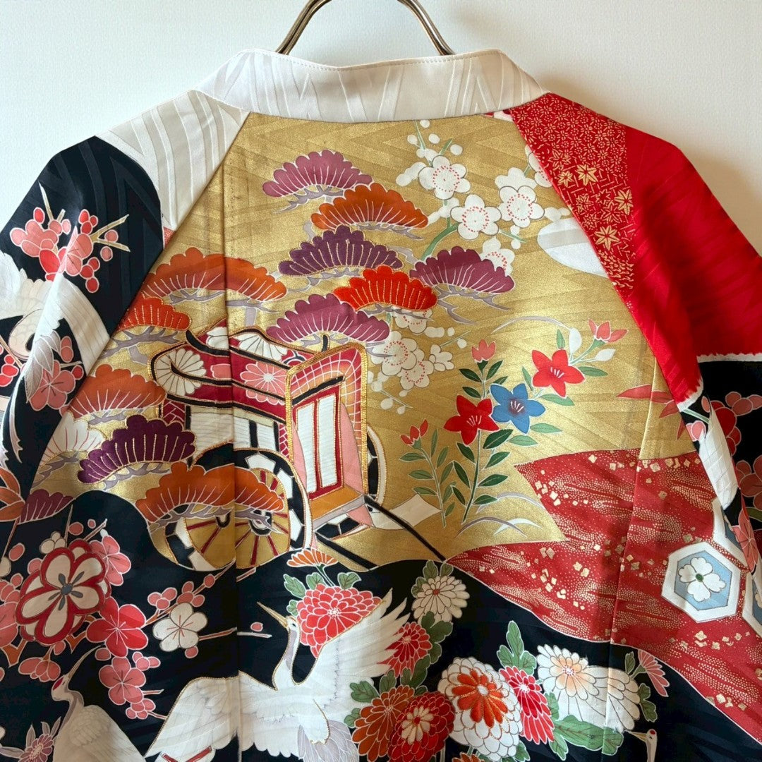 Furisode Reconstructed MA-1 Jacket One-of-a-kind Unisex zivun