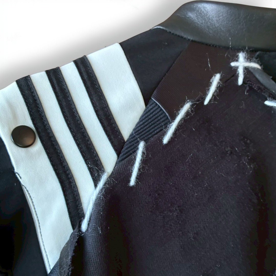 Kurotomesode × Vintage Reconstructed MA-1 Jacket Unisex One-of-a-kind zivun