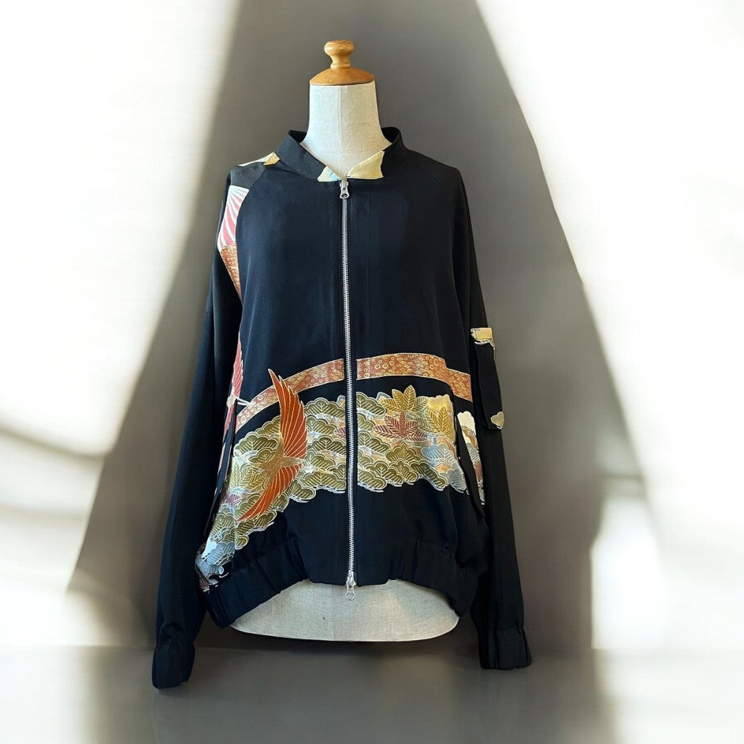 kimono MA-1 Reconstructed Jacket recollect Ariake Garden Store