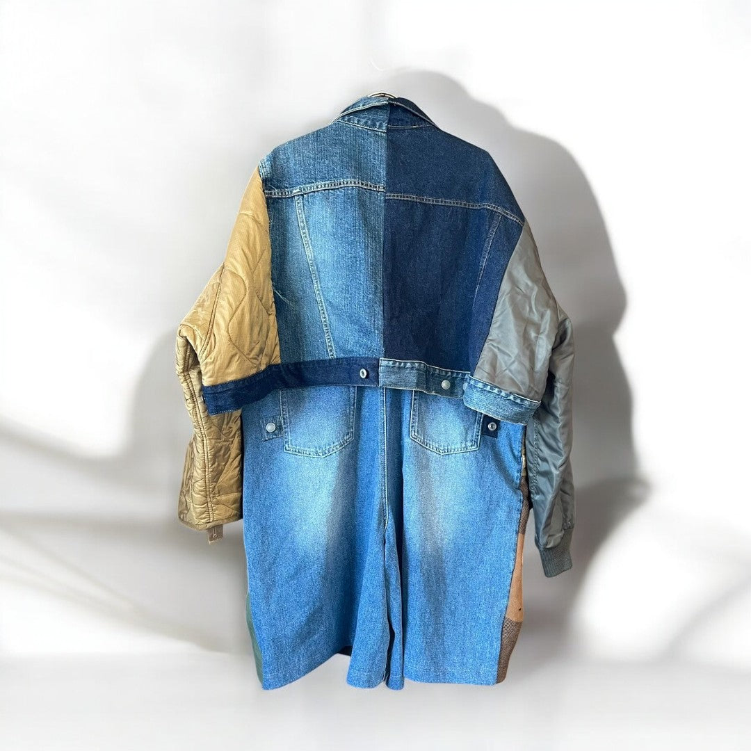 Reconstructed Overalls Pants Recollect Ariake Garden Store