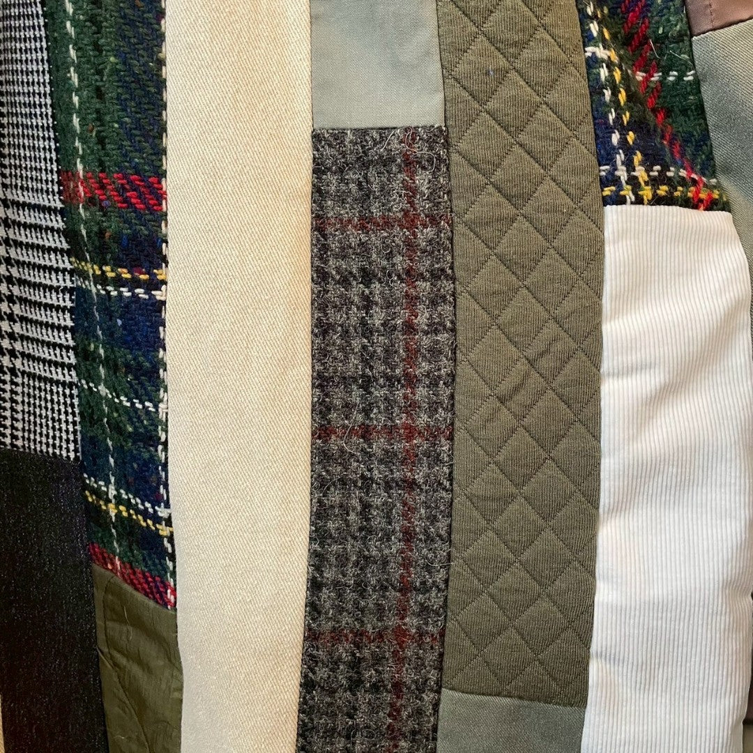 Reconstructed overskirt salopette remake recollect Ariake Garden store