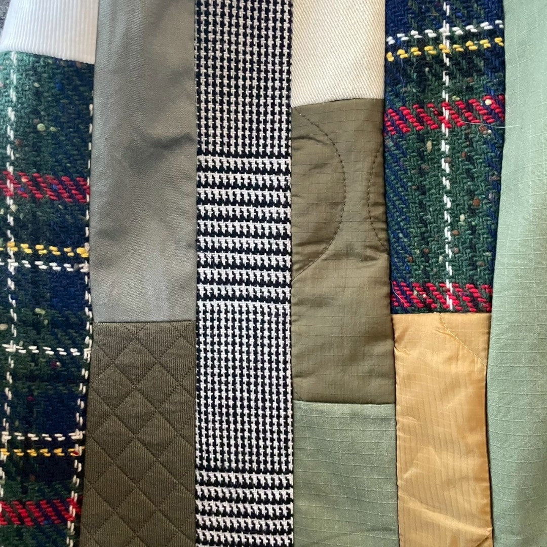Reconstructed overskirt salopette remake recollect Ariake Garden store