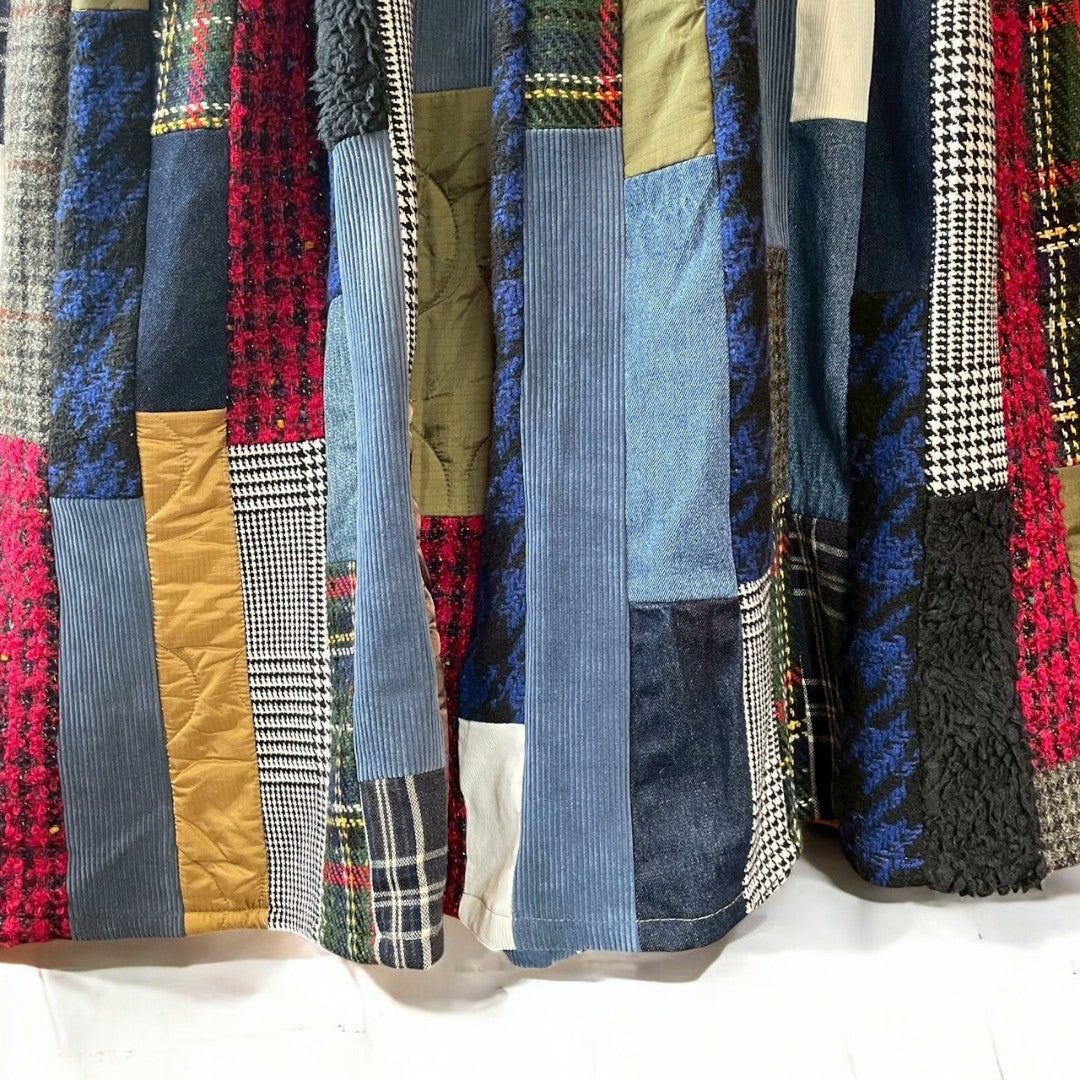 Reconstructed overskirt salopette remake recollect Ariake Garden store