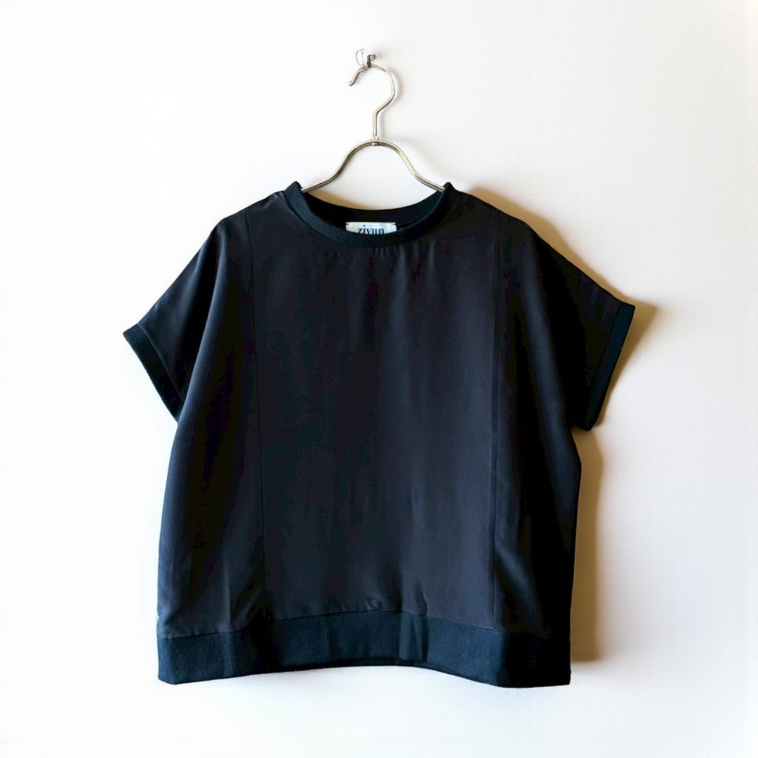 Remake Kimono Top – Phoenix and Pine Embroidery from Kurotomesode