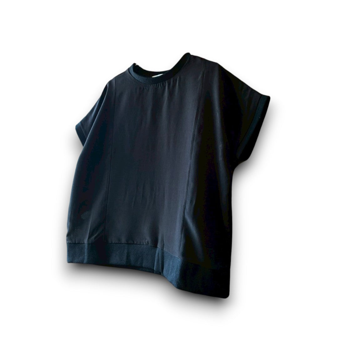 Remake Kimono Top – Phoenix and Pine Embroidery from Kurotomesode