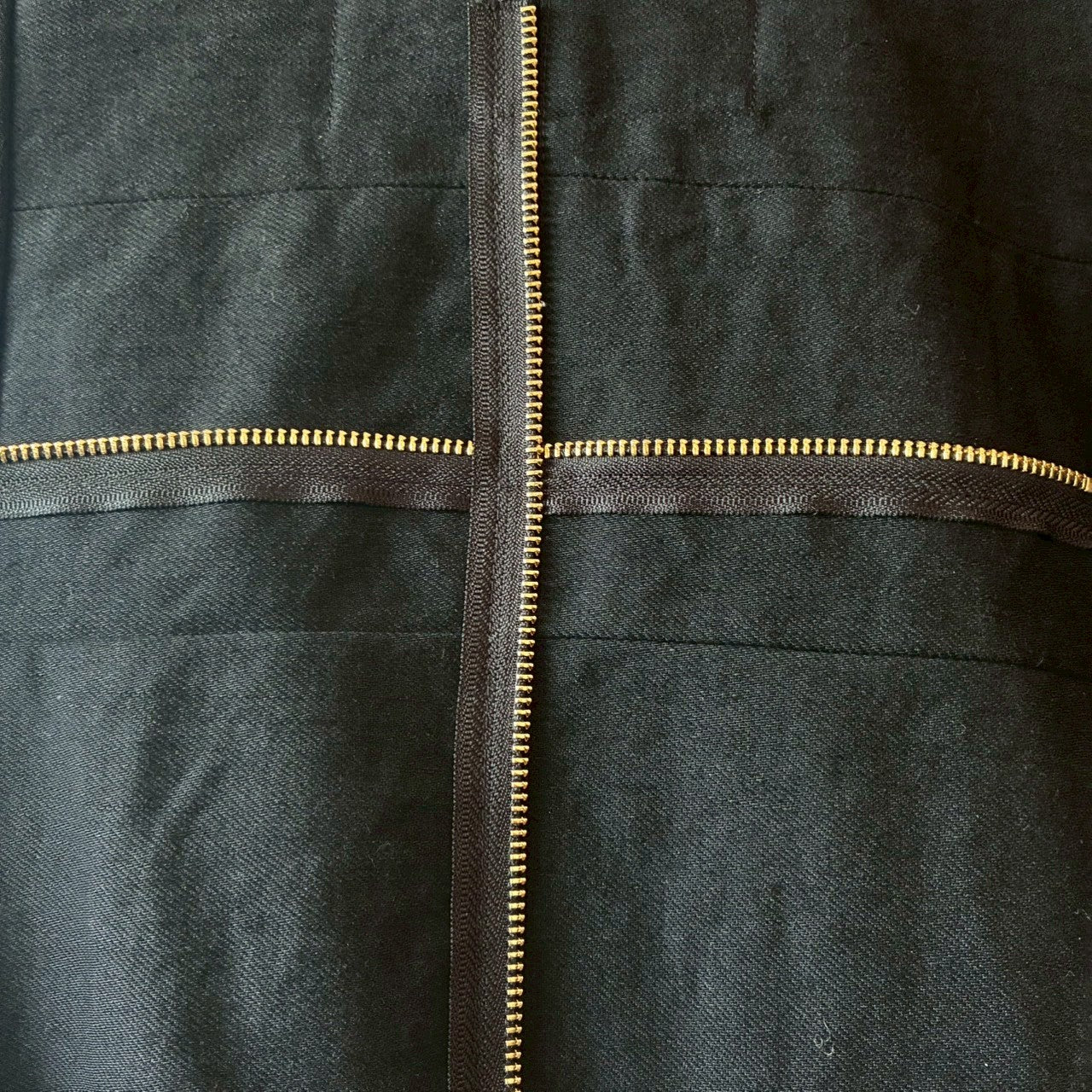 Kurotomesode × Mixed Materials Reconstructed Mods Coat Denim Nylon & Obi Patchwork One-of-a-kind Unisex zivun
