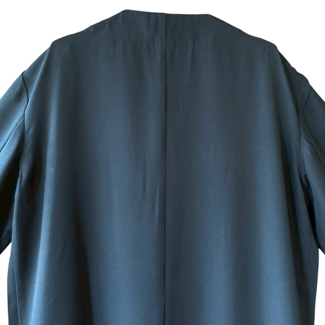 One-of-a-Kind Kimono Remake Long Coat – Reconstructed from Vintage Black Tomesode