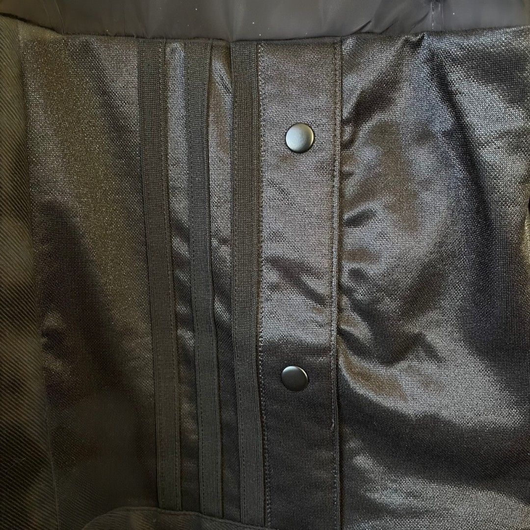 Jacket for men and women, unisex, remade, reconstructed, rebuild jacket by Ao Miyasaka, collaboration, black, painted, coach jacket, recollect Ariake Garden store