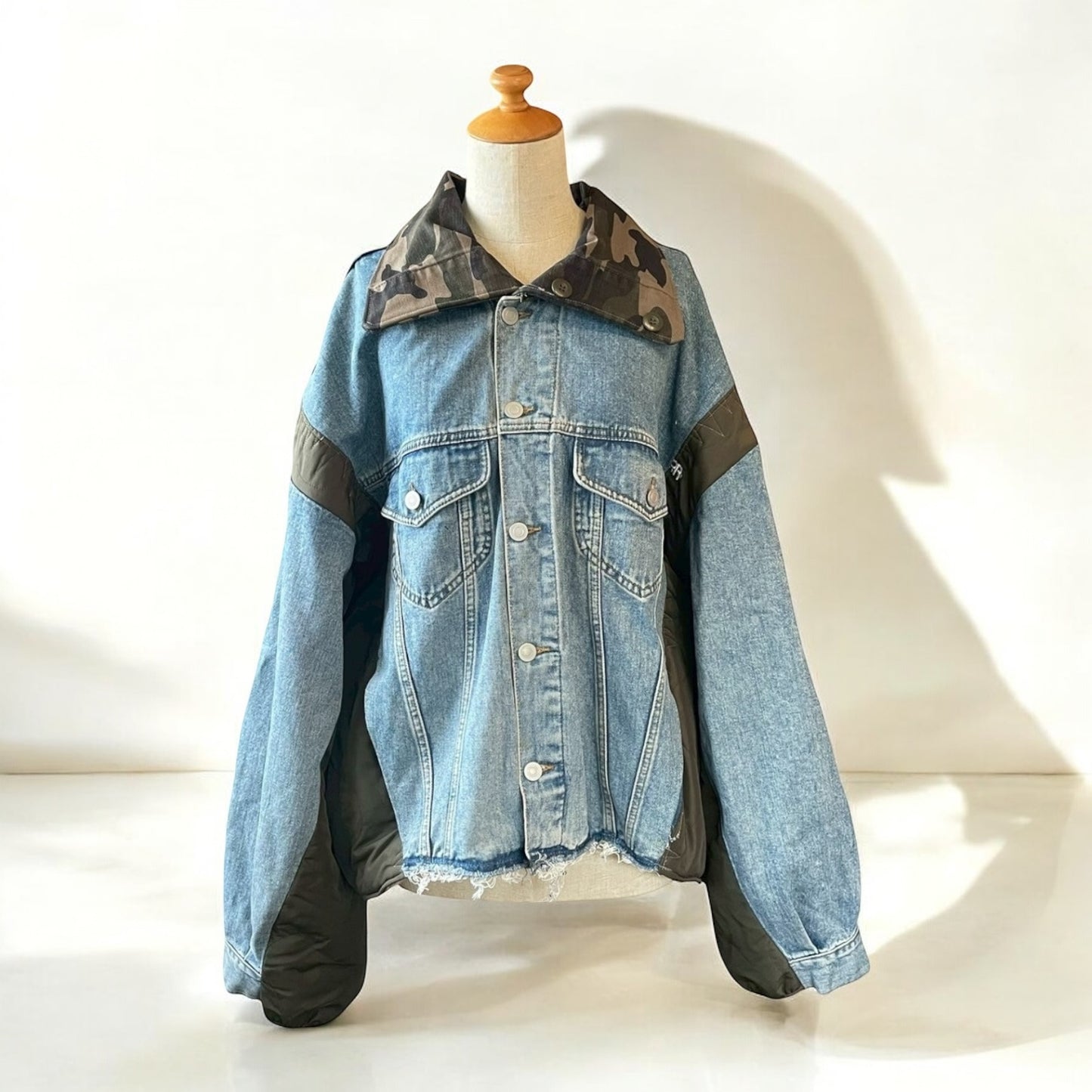 再構築denim jacket