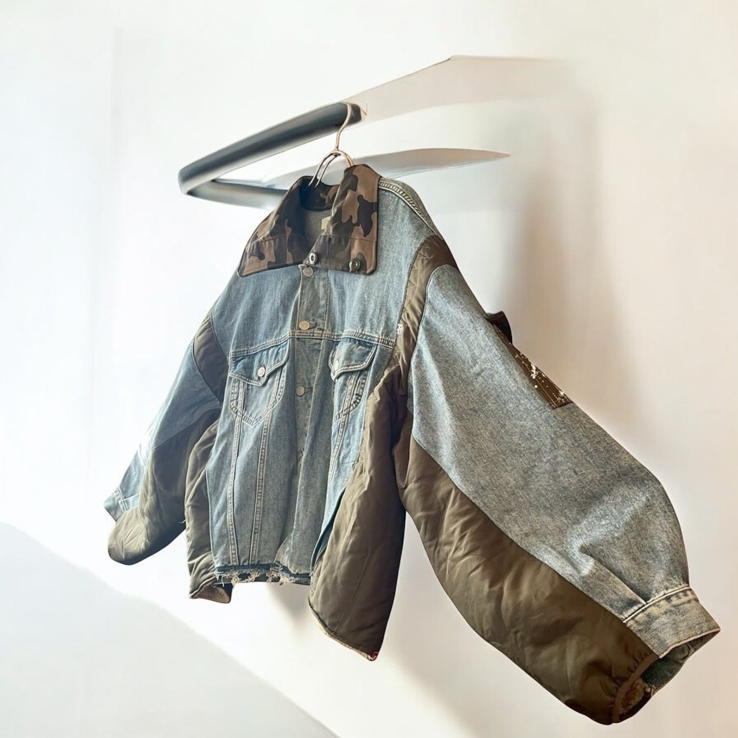再構築denim jacket