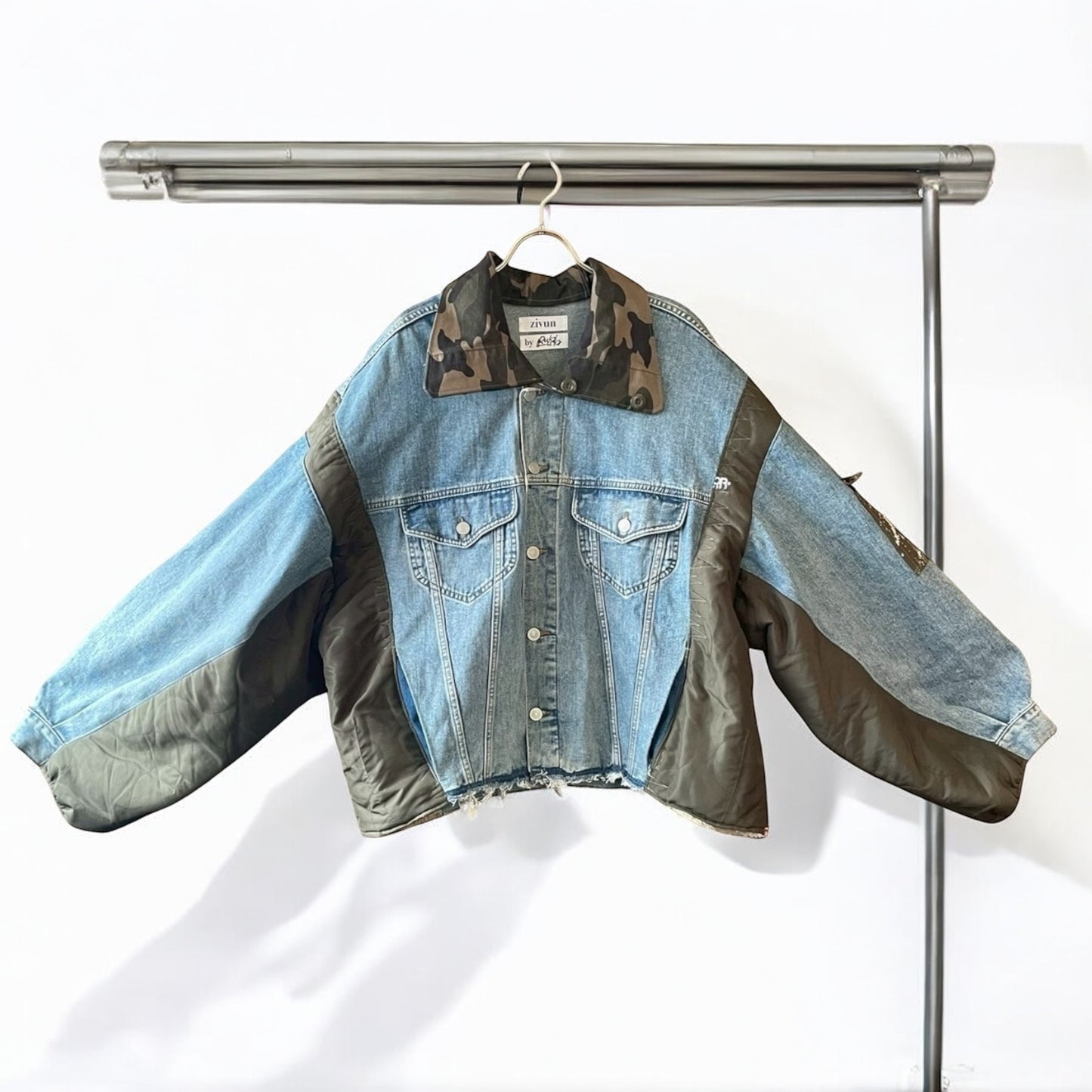再構築denim jacket