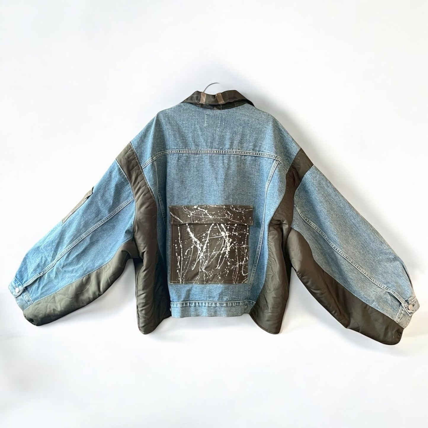 再構築denim jacket