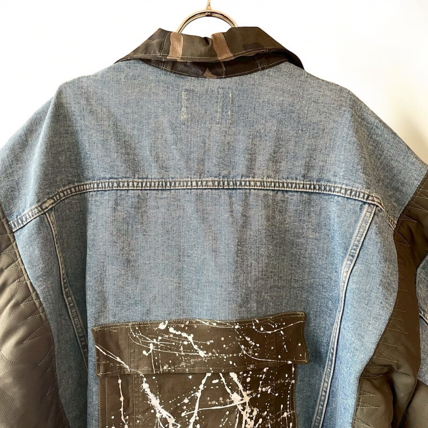 再構築denim jacket