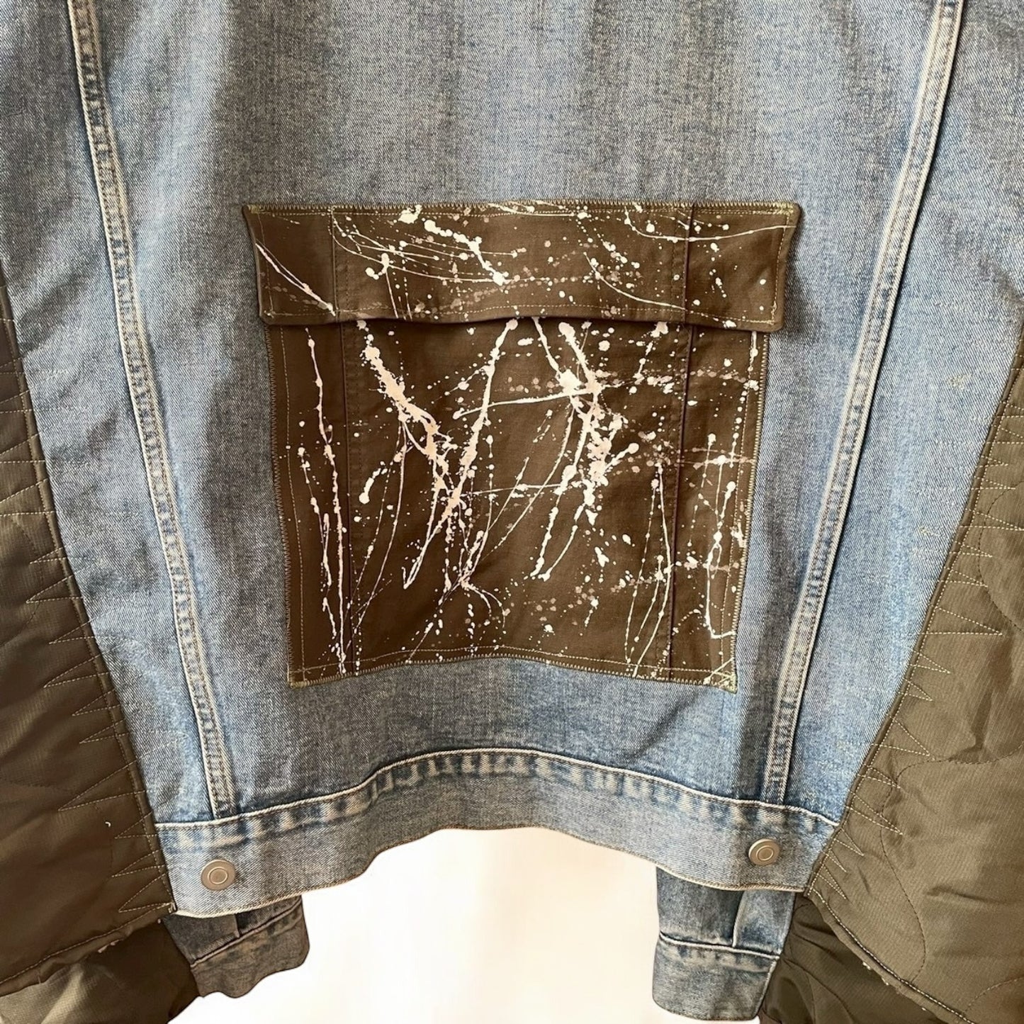 再構築denim jacket
