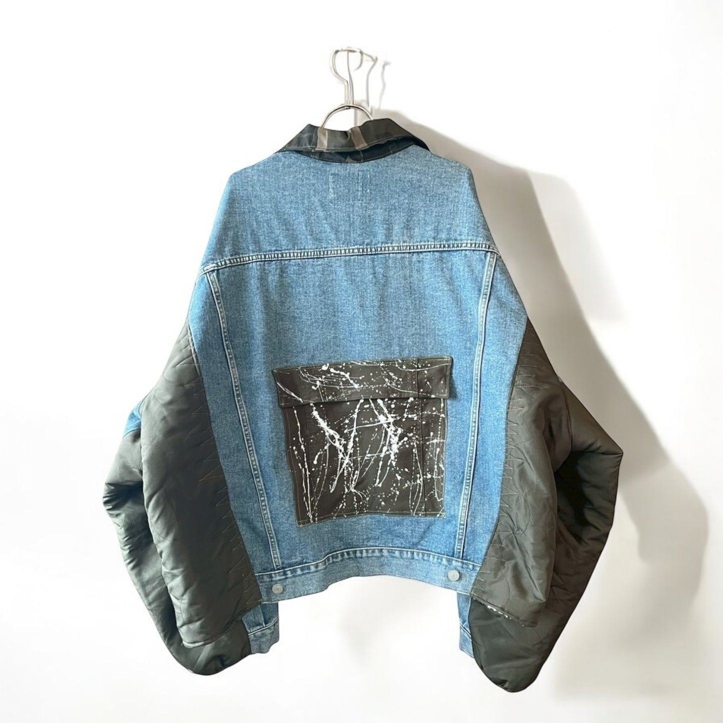 再構築denim jacket