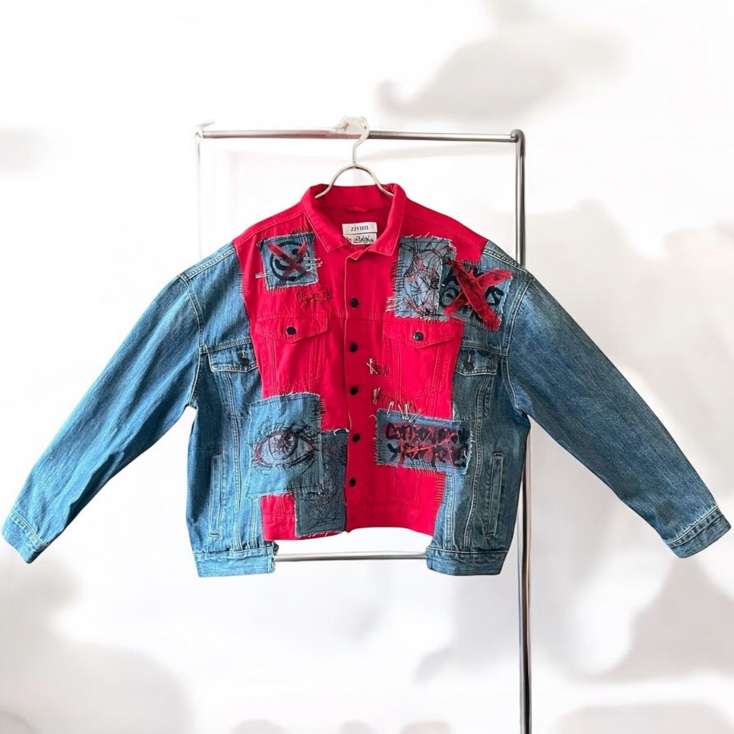 再構築denim jacket