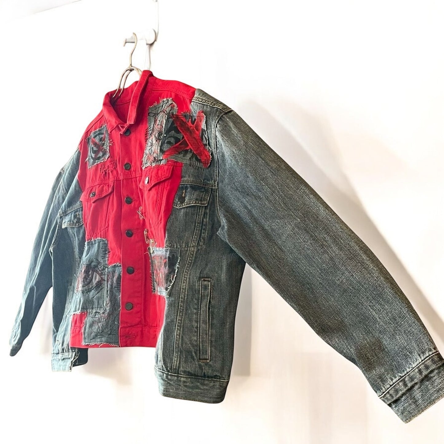 再構築denim jacket