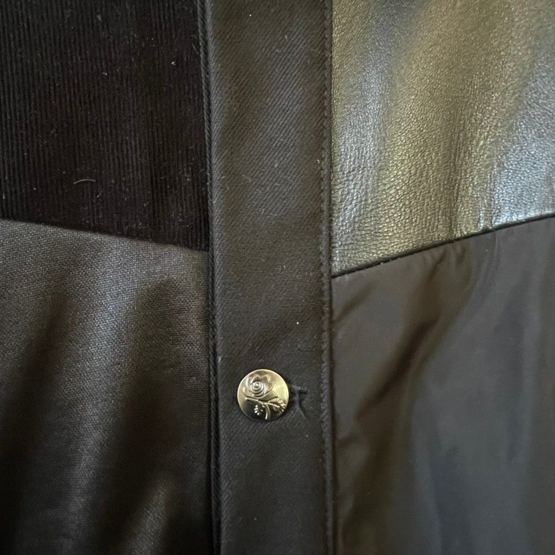 ジャケット メンズ レディース ユニセックス リメイク 再構築 rebuild jacket by Ao Miyasaka コラボ 黒 ブラック ペイント コーチジャケット recollect有明ガーデン店