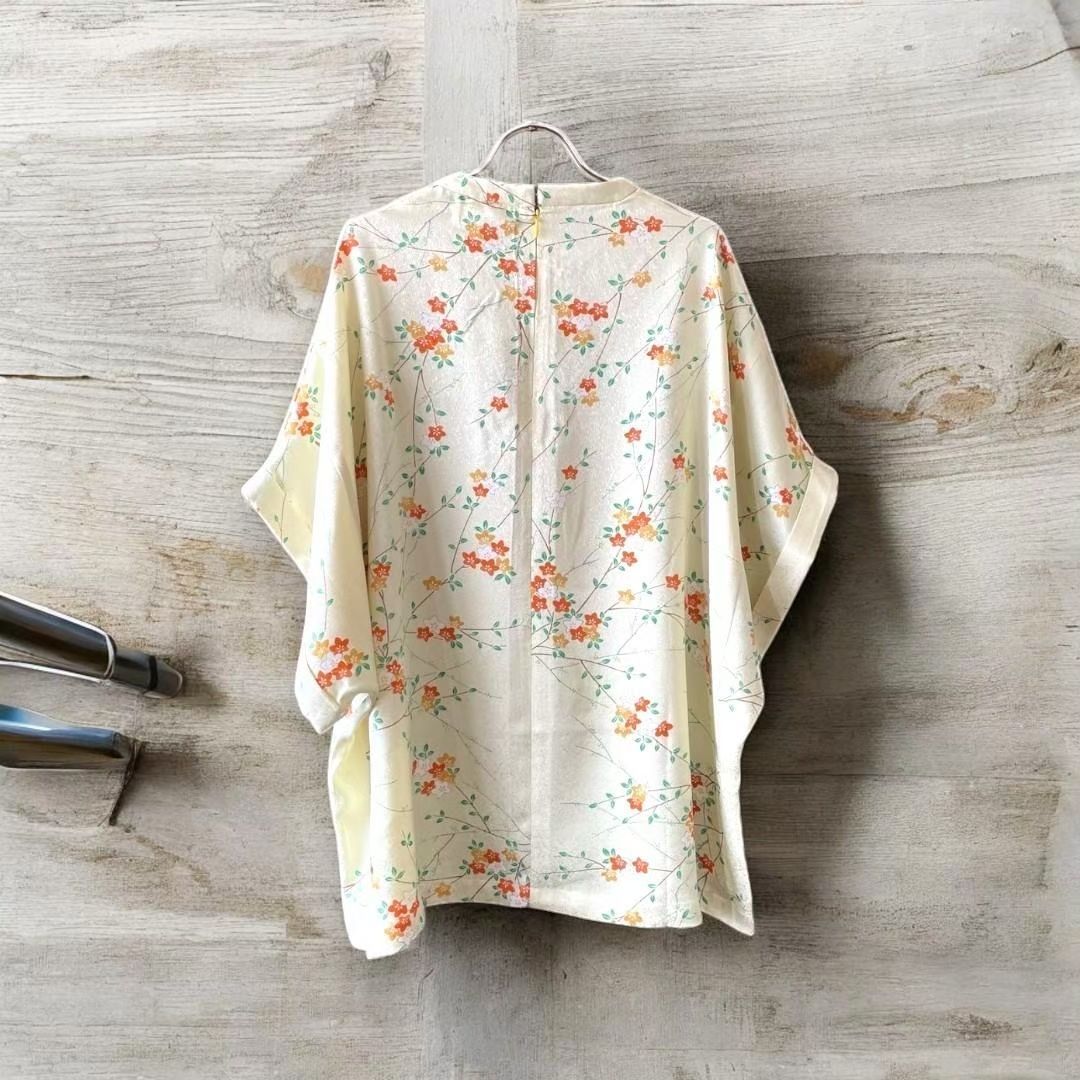 kimono blousse Ariake Garden Recollect store blouse shirt kimono tops pullover remake black kimono kb0012