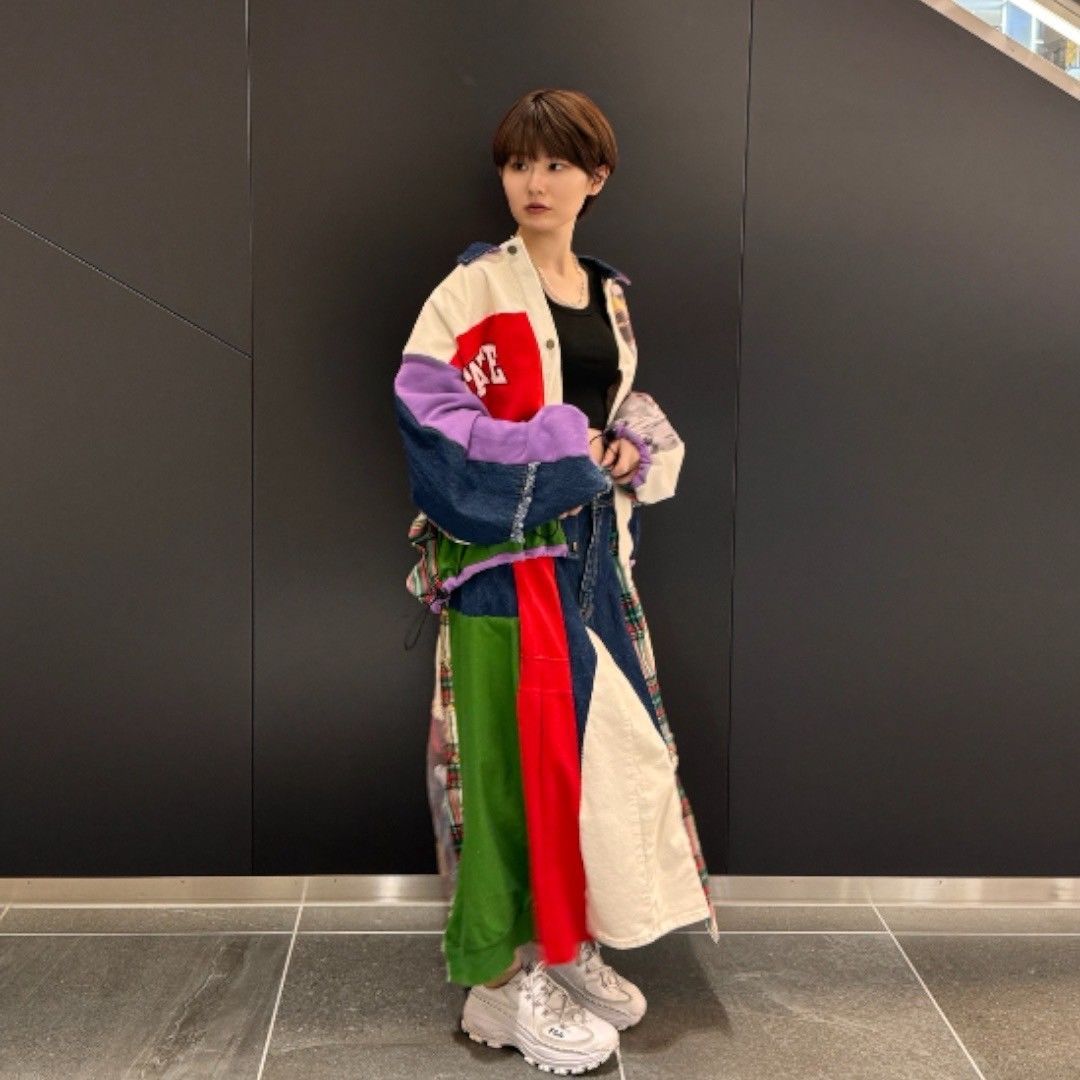 Graffiti Patchwork Bomber Ariake Garden Recollect Store Jacket Remake Setup Remake GPB0004 Reconstructed Oversized G-Jean GPB0004