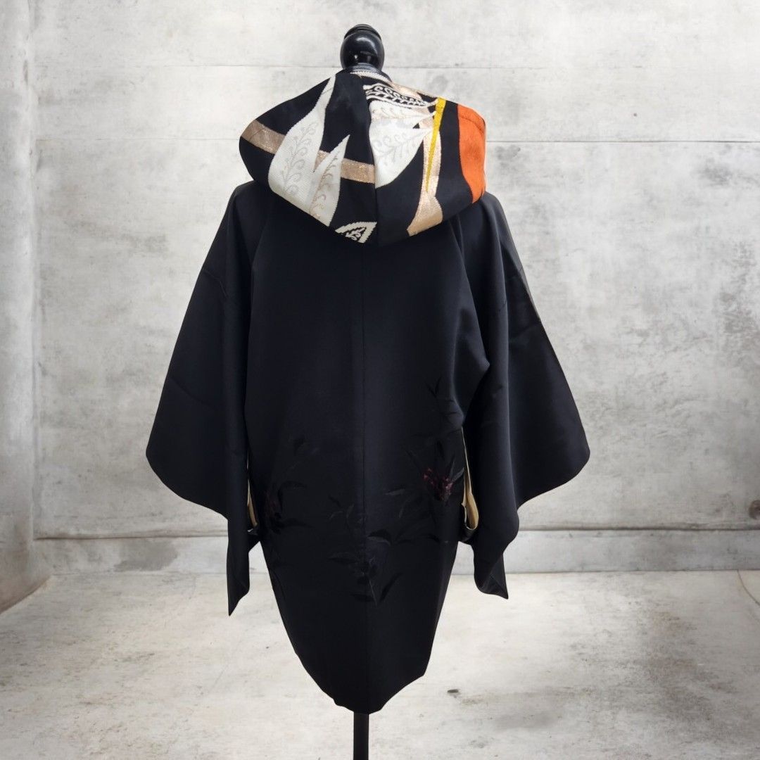 kimono hoodie2 Ariake Garden Recollect store kimono hoodie jacket zip up hoodie obi remake remodeling kh0001