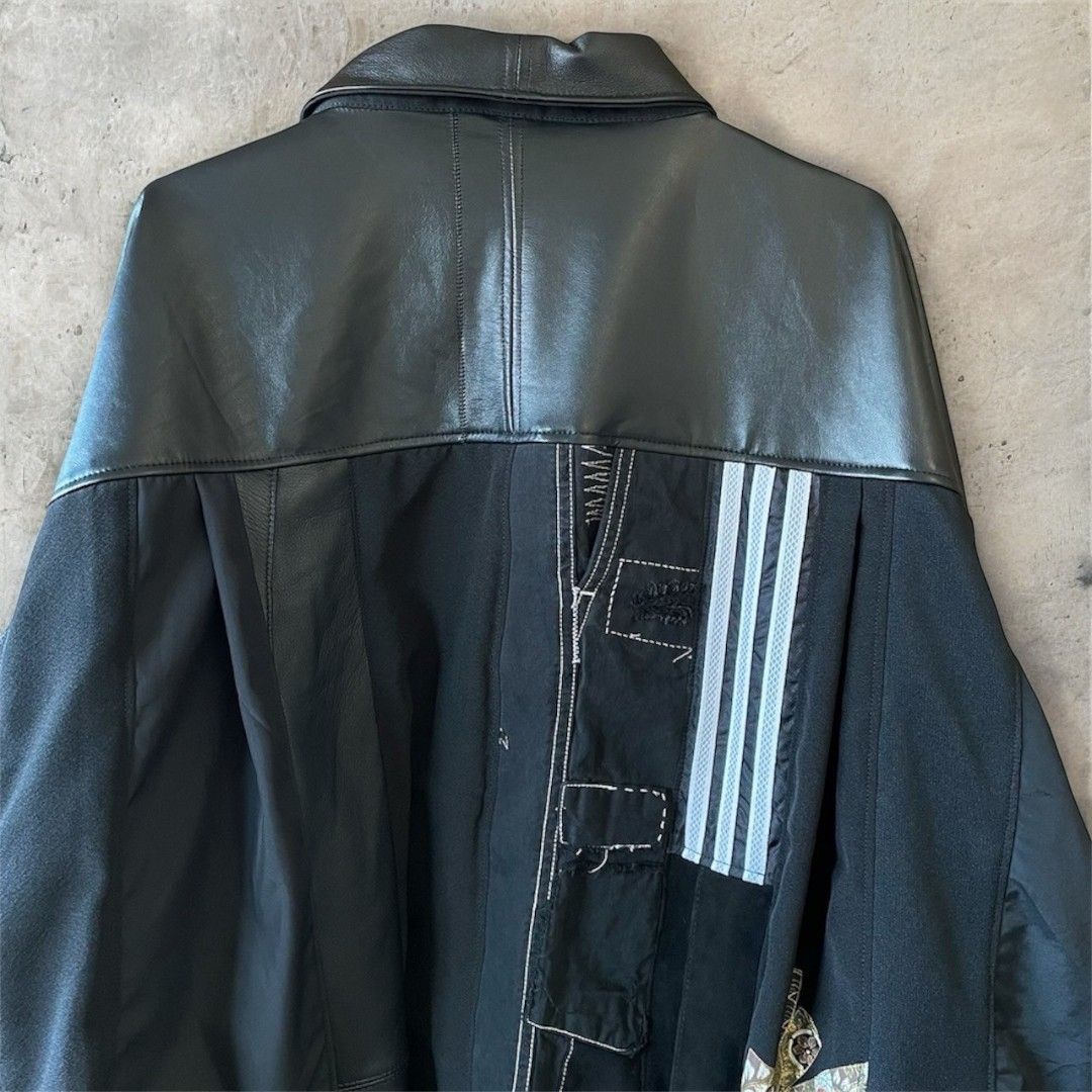 kimono rebuild shirt 有明ガーデンrecollect店 着物 シャツ オーバーサイズ 黒留袖 再構築 リメイク remake ks-0001